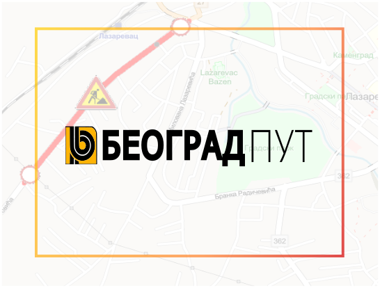                                                      Наставак радова у улици Владике Николаја Велимировића у Лазаревцу
                                                     