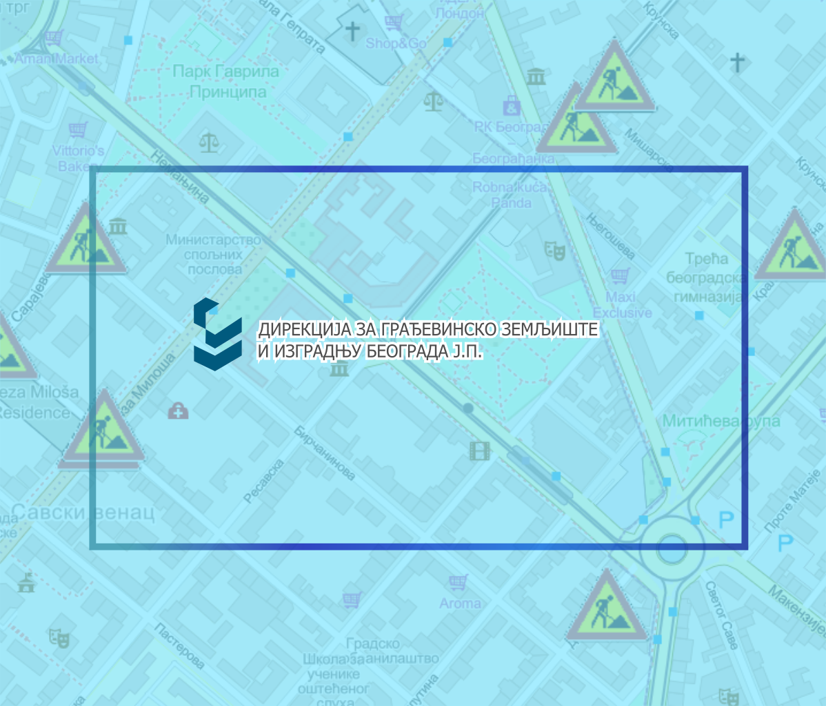                                                      Радови у Немањиној улици
                                                     