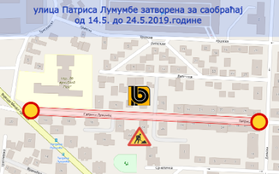                                                      Радови у Патриса Лумумбе
                                                     