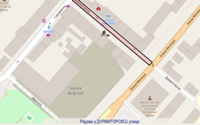                                                      Радови у Дурмиторској улици
                                                     