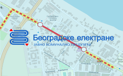                                                     Радови под саобраћајем у Цара Душана
                                                     