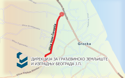                                                      Затворена за саобраћај улица Васе Чарапића у Гроцкој
                                                     